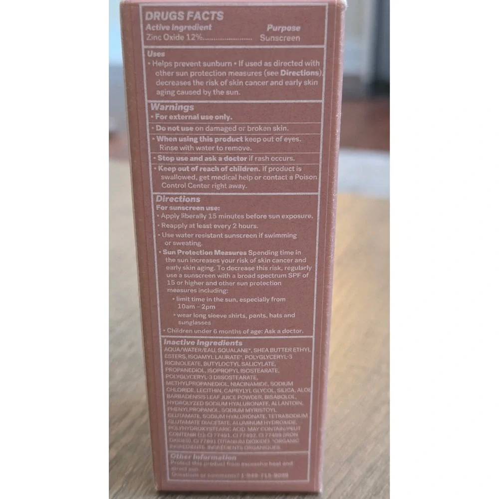 ILIA Super Serum Skin Tint SPF 40 ST16 Pavones 1oz 30ml Niacinamide Squalane NEW
